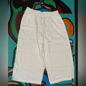 Style & Co. White Wide-Leg Pants